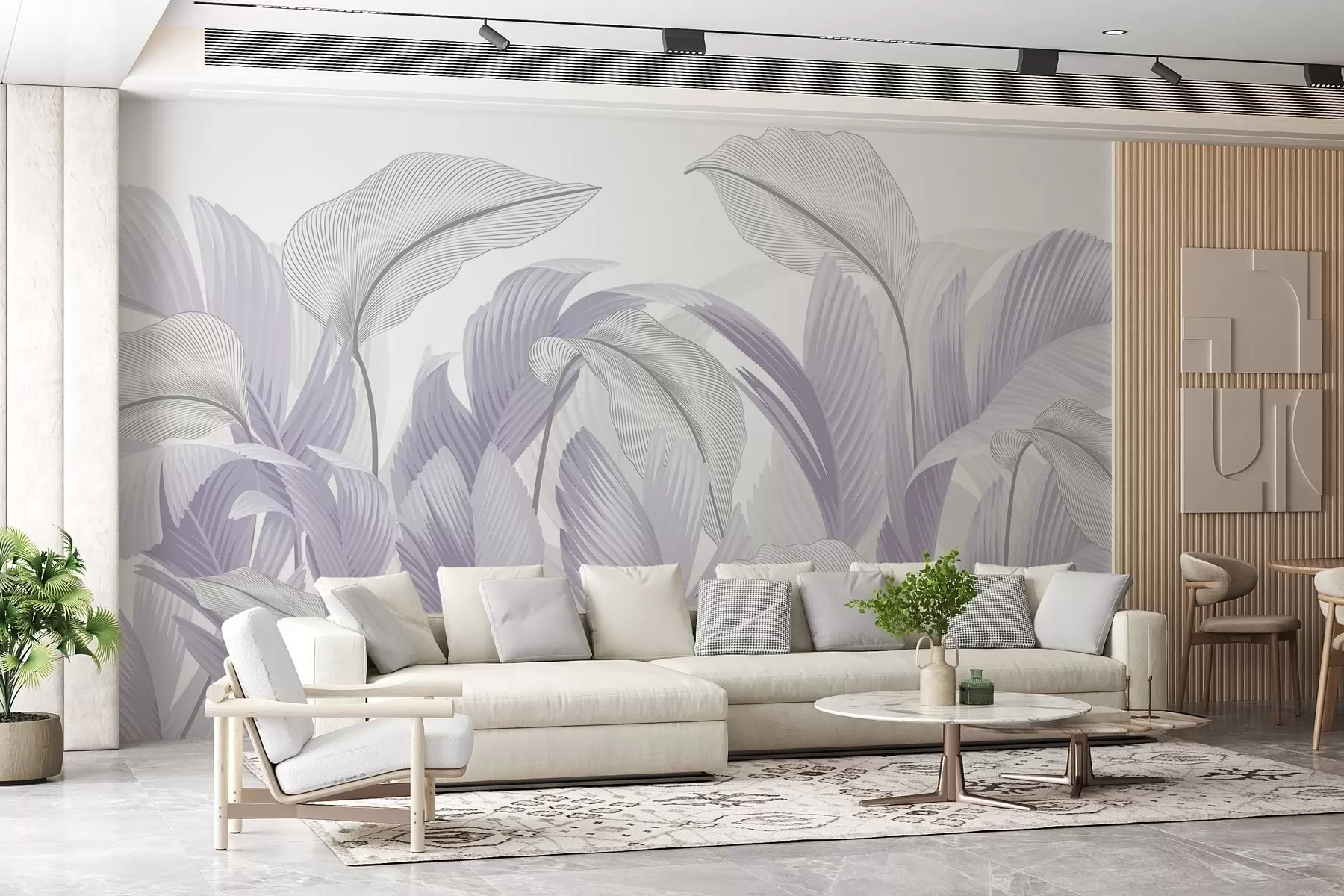 murales de pared Follaje exuberante w02508v2