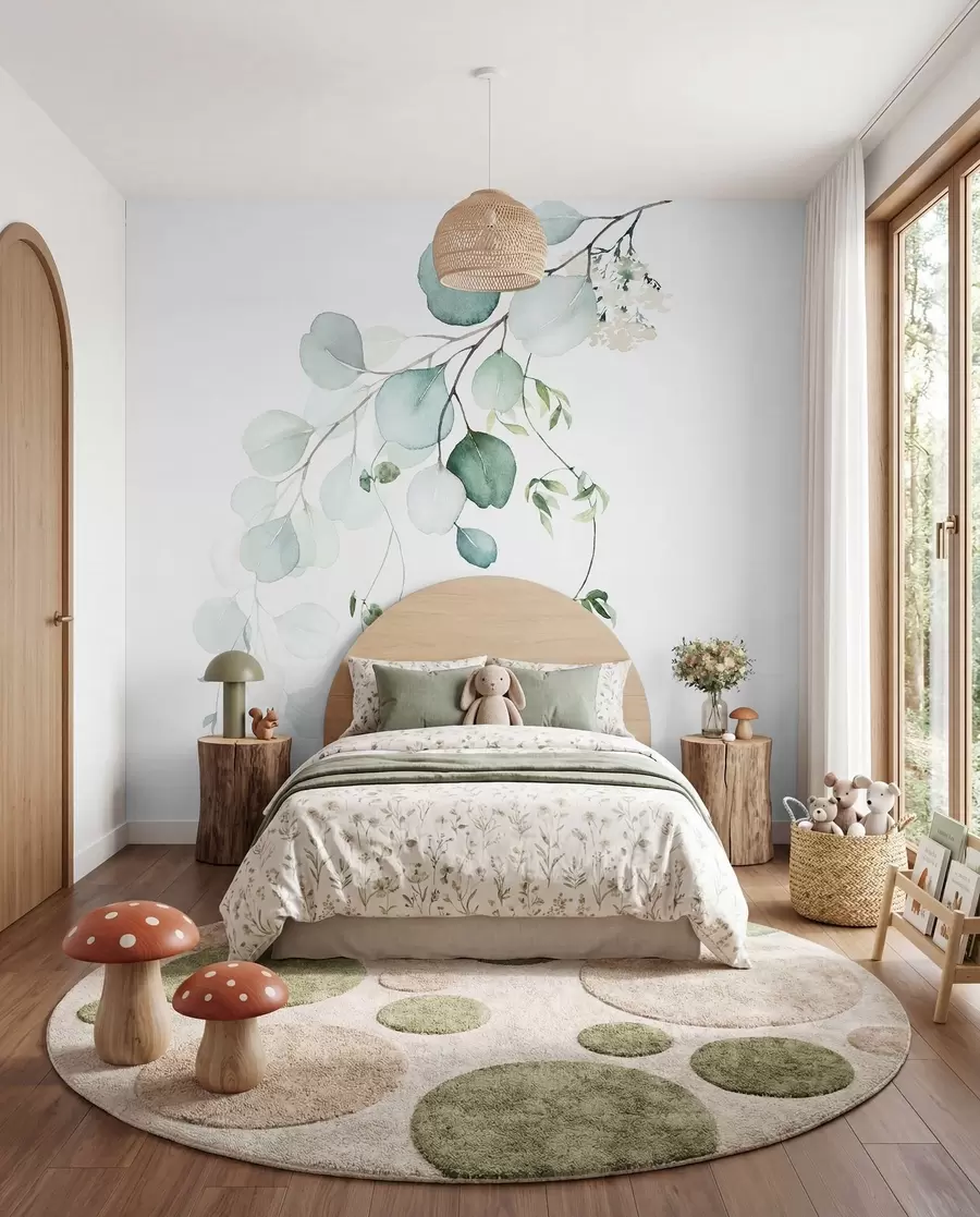 murales de pared Ramas de eucalipto u51026