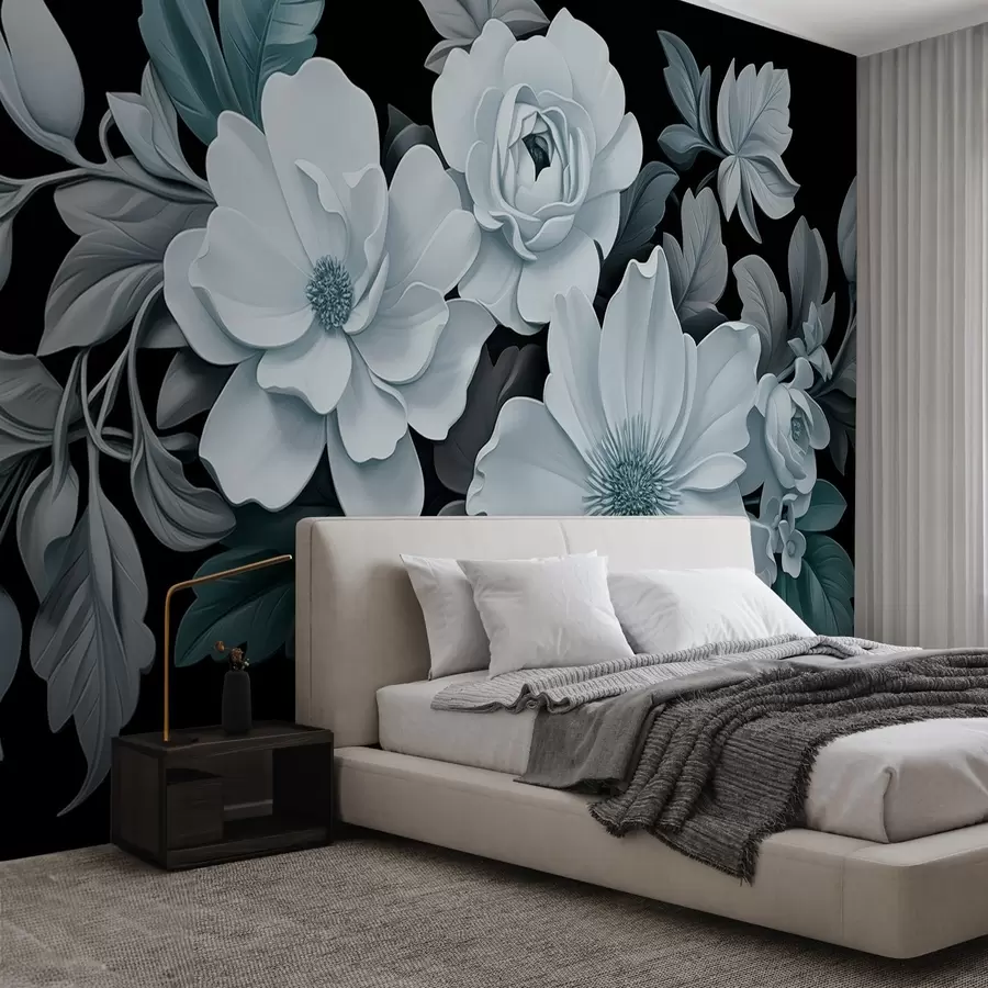 murales de pared Exuberante arreglo floral w02602v1