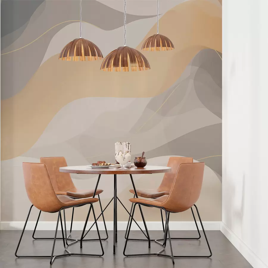 murales de pared Olas cálidas w02821