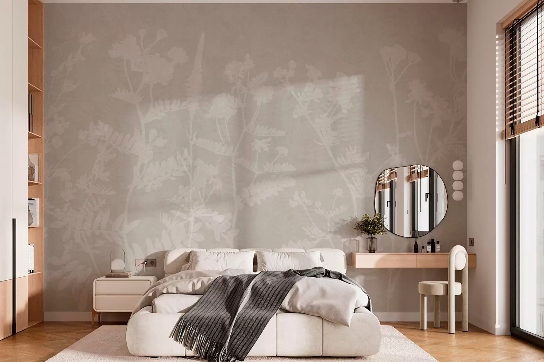 murales de pared Plantas minimalistas w02829v1
