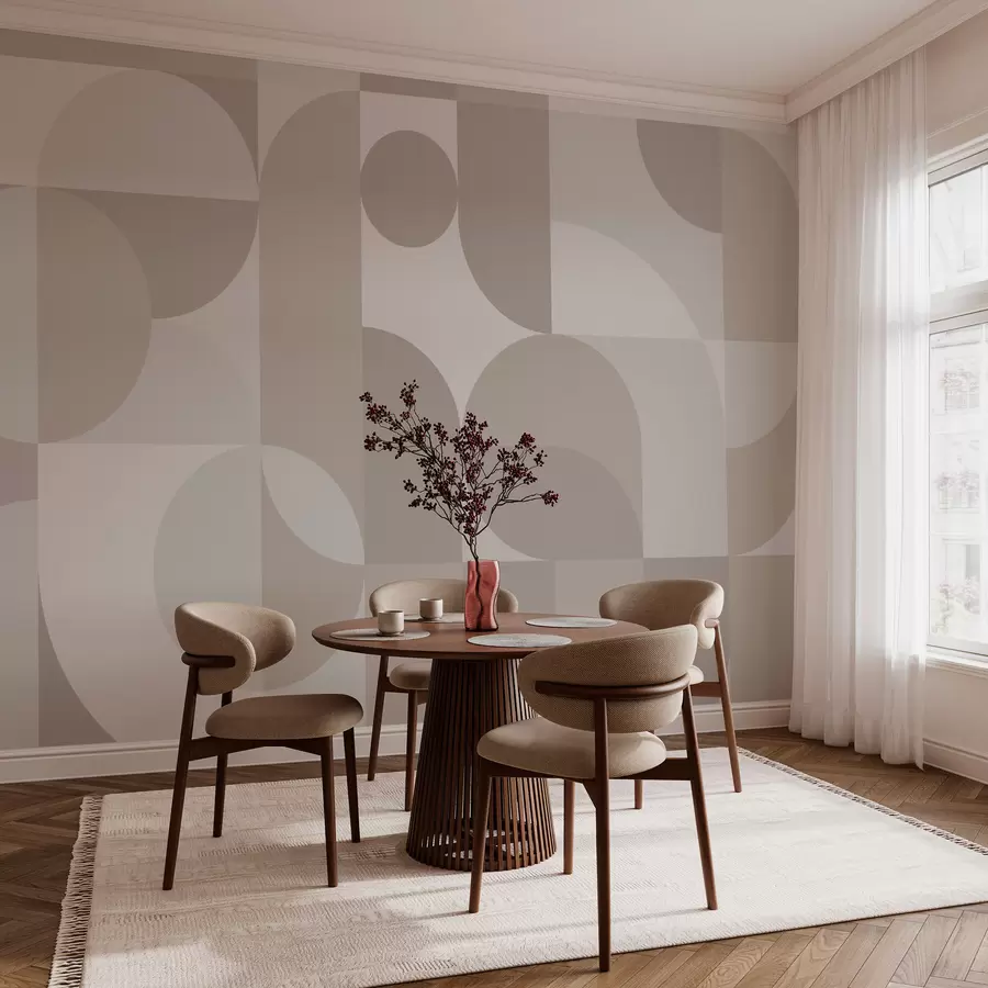 murales de pared Elegante tendencia geométrica w03058