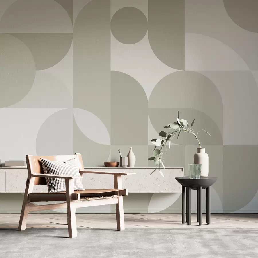 murales de pared Elegante tendencia geométrica w03058v2