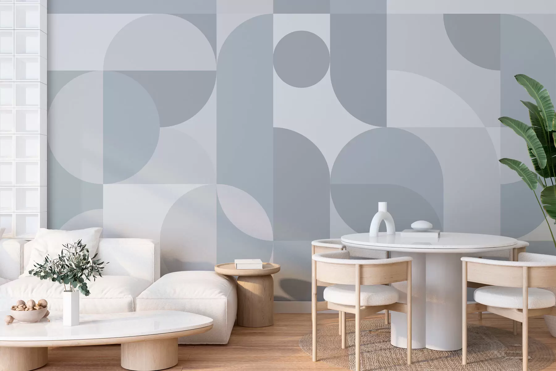 murales de pared Elegante tendencia geométrica w03058v3