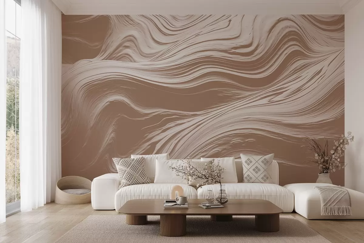 murales de pared Textura abstracta delicada y ligera w08751v1