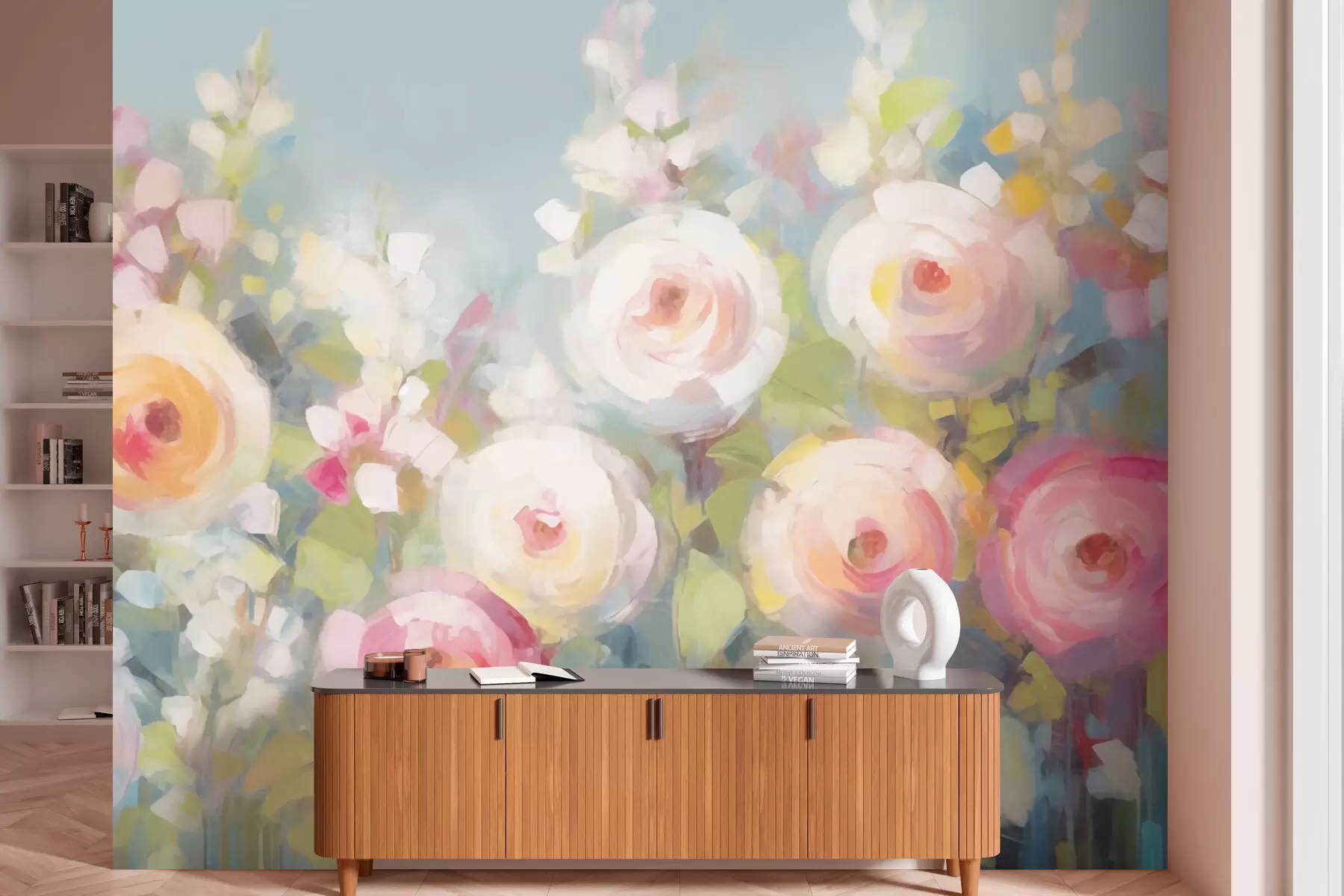 murales de pared Flores de colores w03213