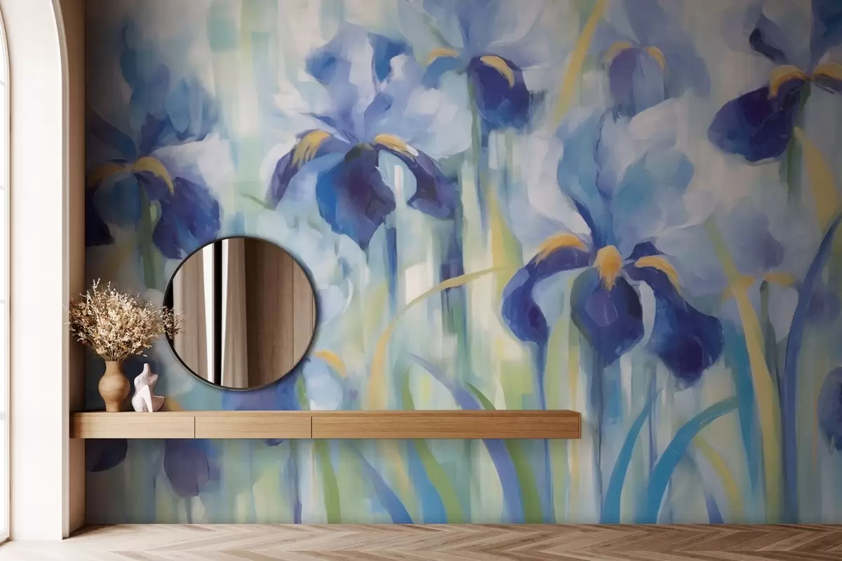 murales de pared Flores de lirio w03230