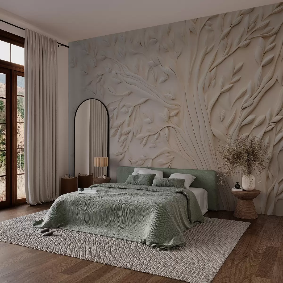 murales de pared Árbol abstracto w03276