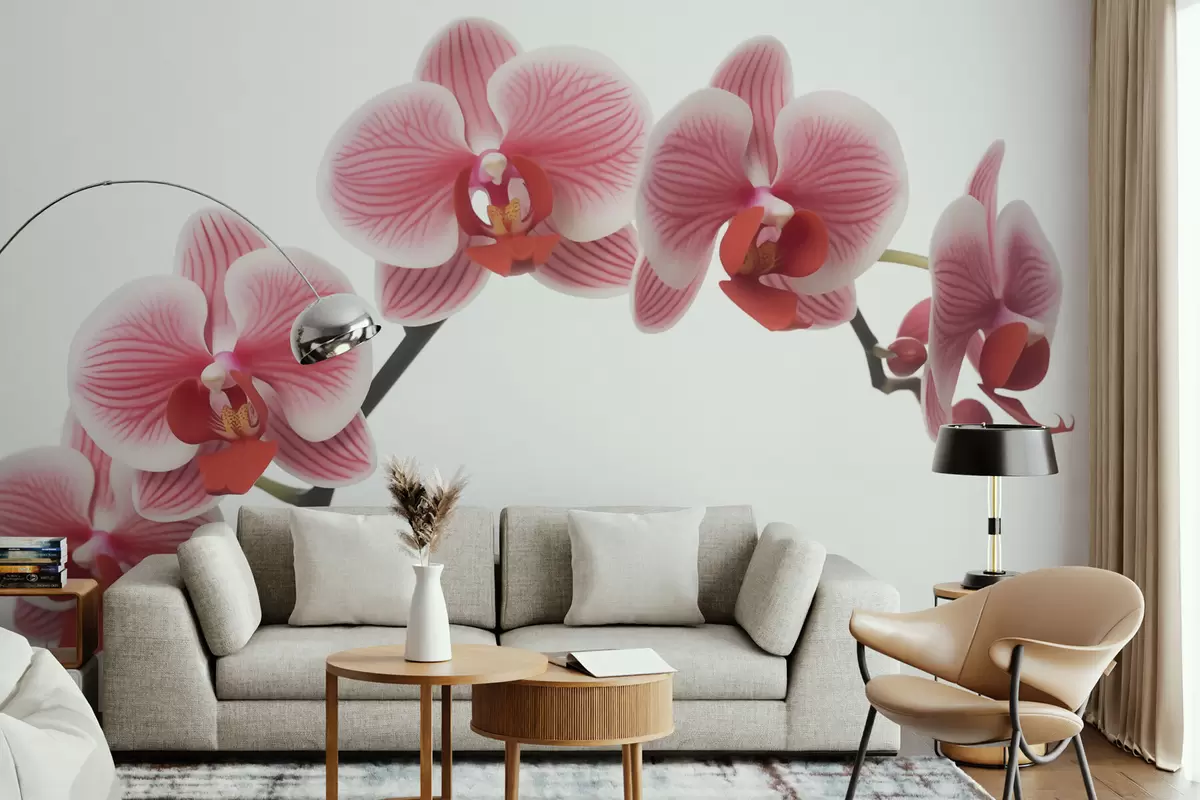 murales de pared Rama de flor de orquídea w03499