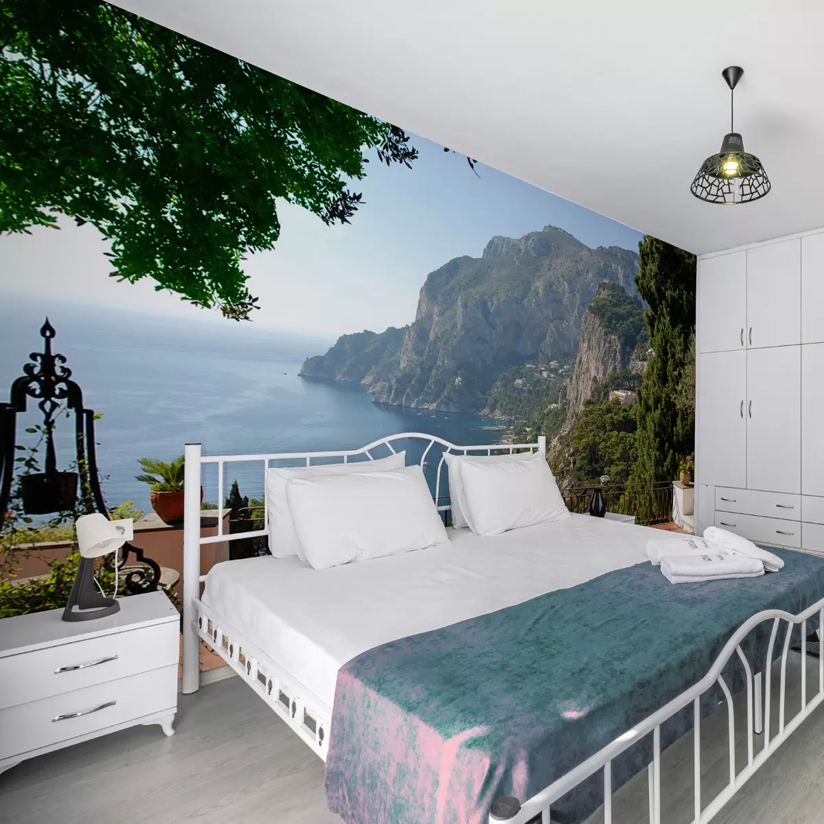 murales de pared paisaje mediterraneo u53438