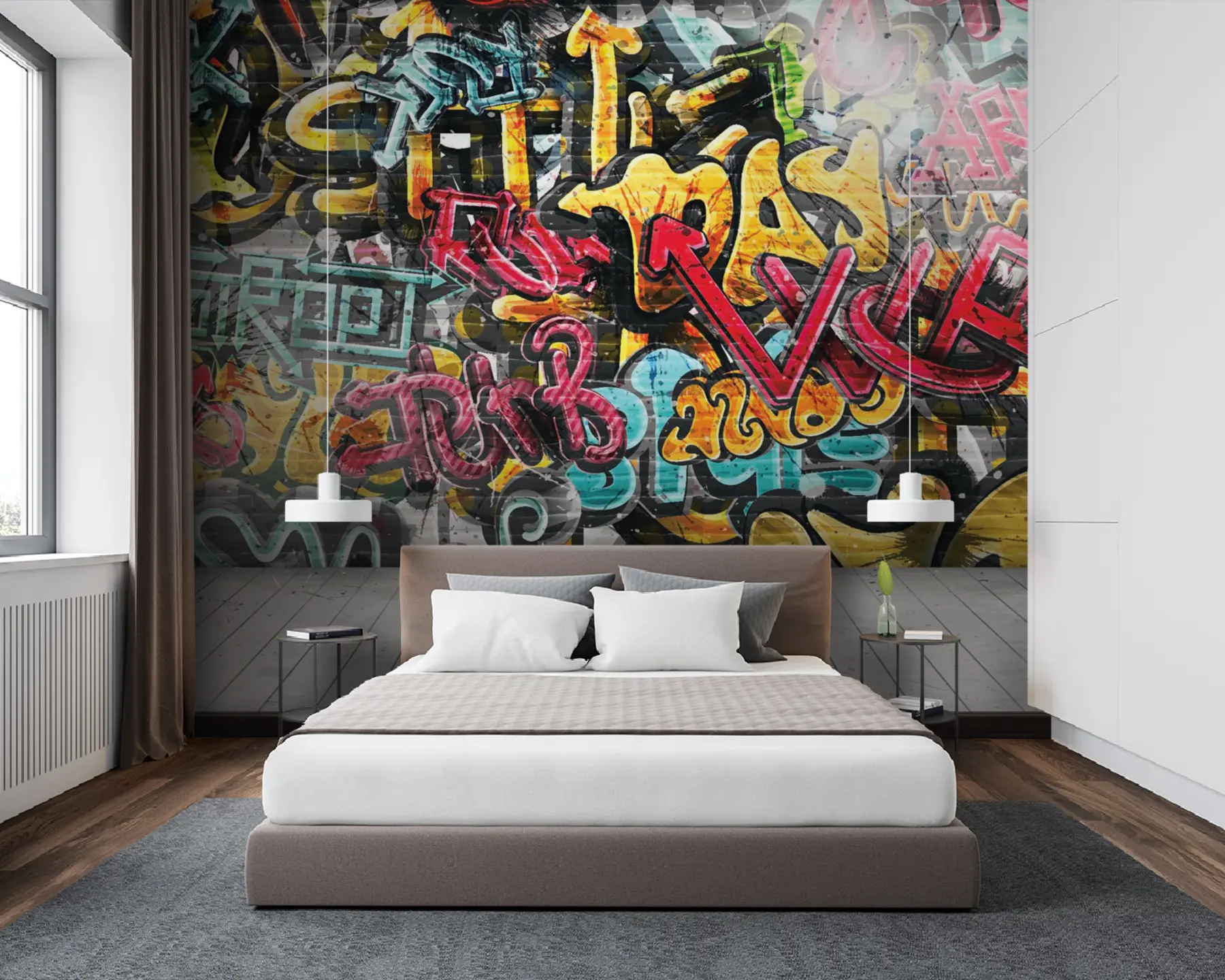 murales de pared Arte pintura, pintura y graffiti u56045