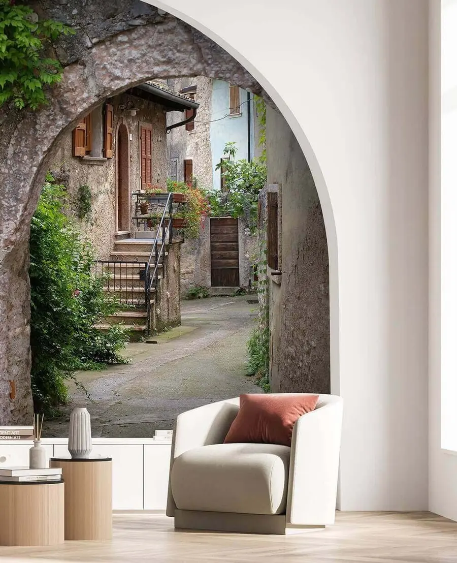 murales de pared Calle italiana u60588