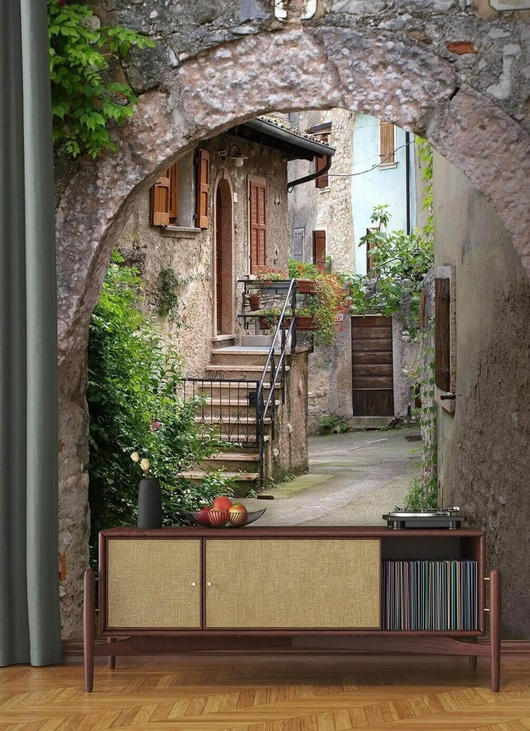 murales de pared Calle italiana u60588