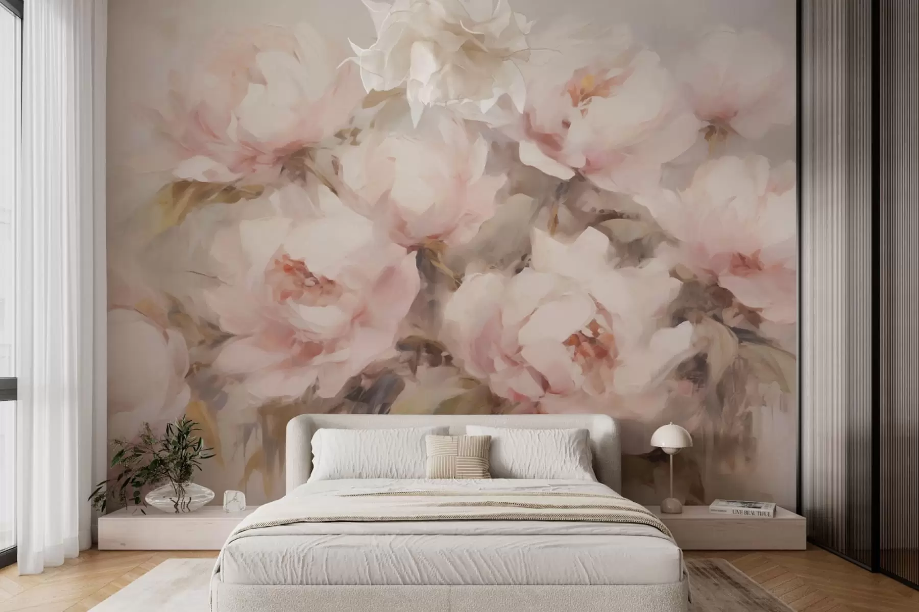 murales de pared Flores w03643
