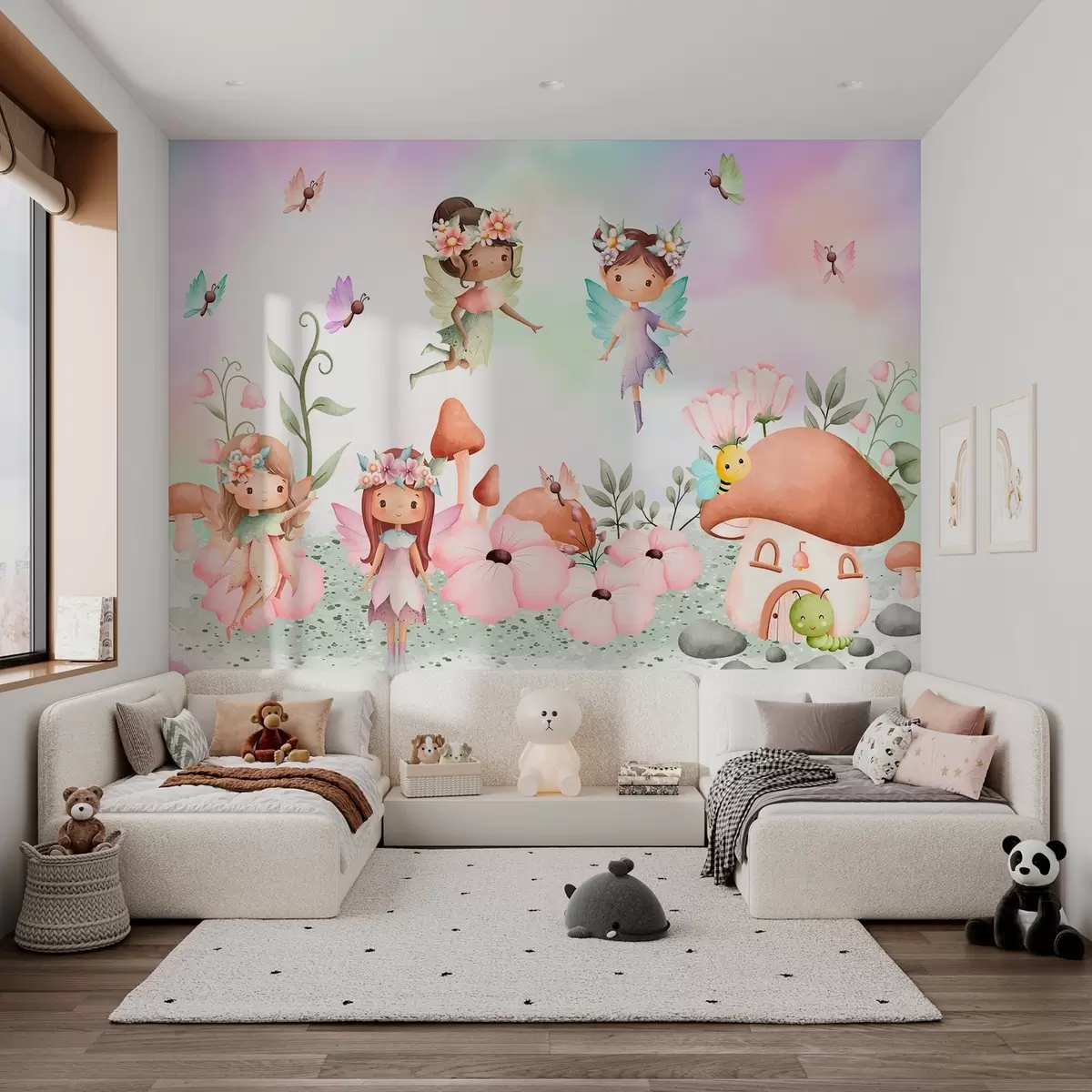 murales de pared Hadas de cuento w03726