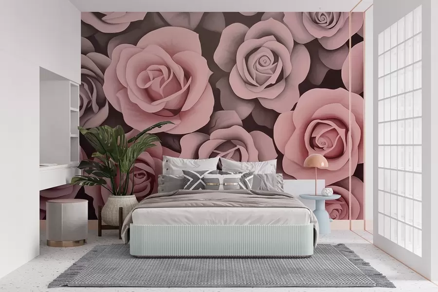 murales de pared Rosas w03893