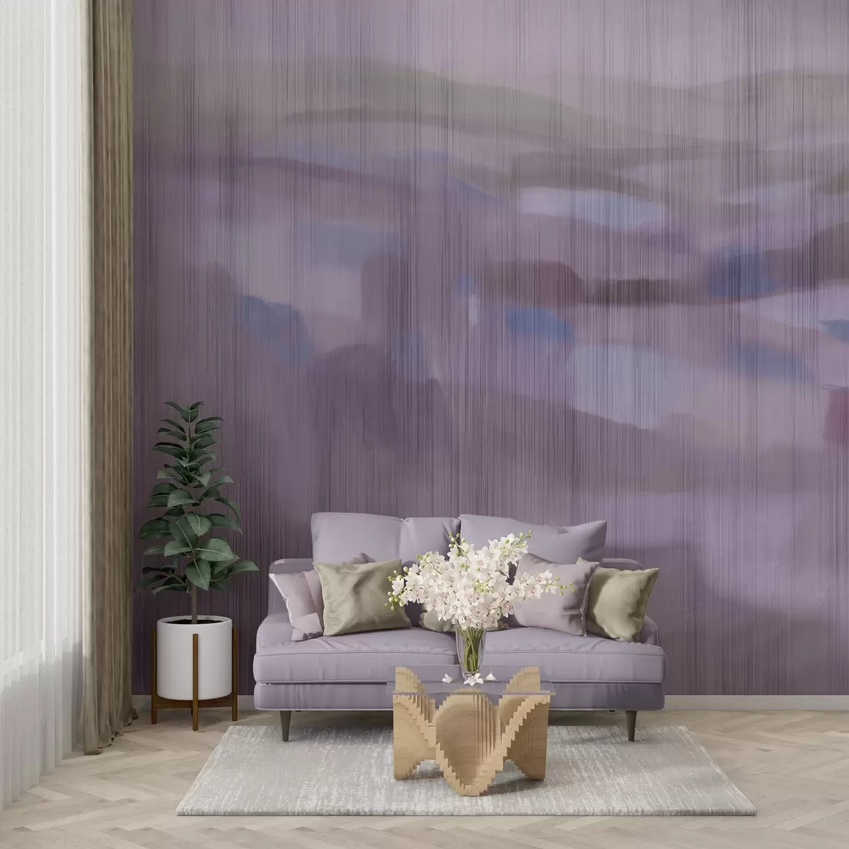 murales de pared Campos de fantasía w03970v3