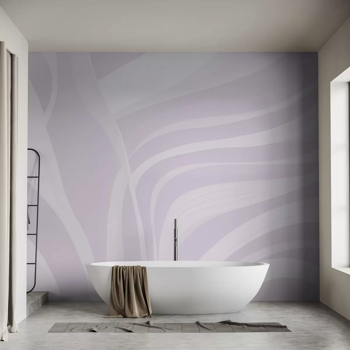 murales de pared Líneas suaves w04041v3