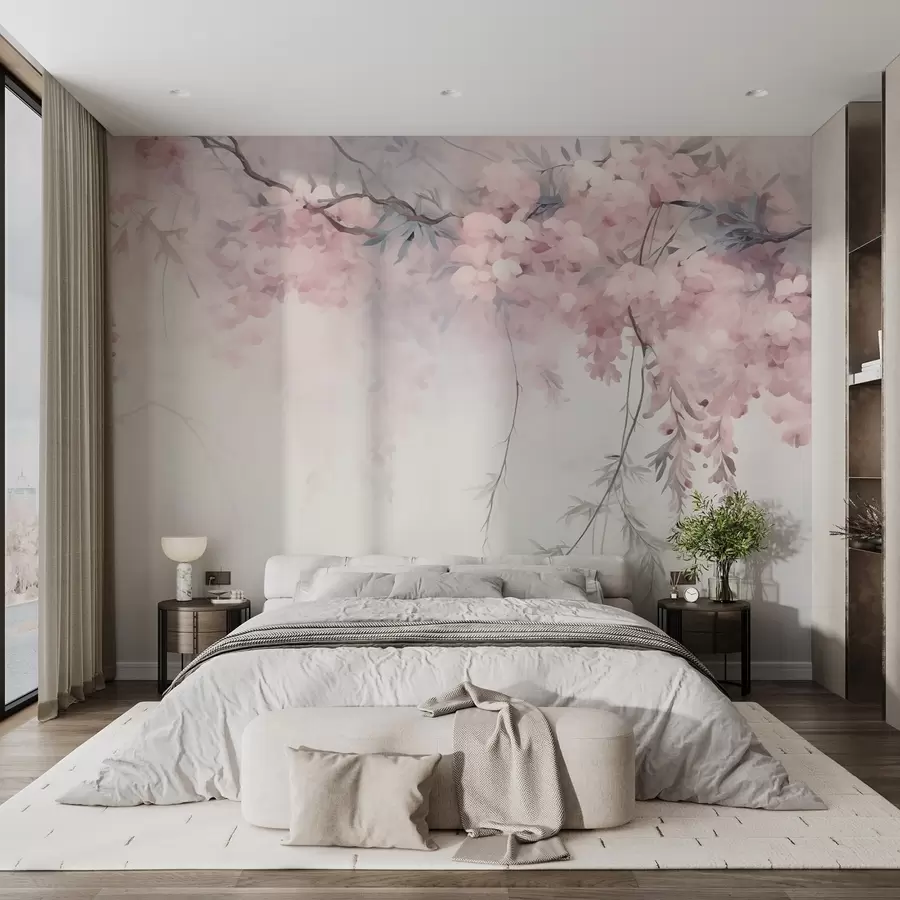 murales de pared Sucursal de primavera w09172v2