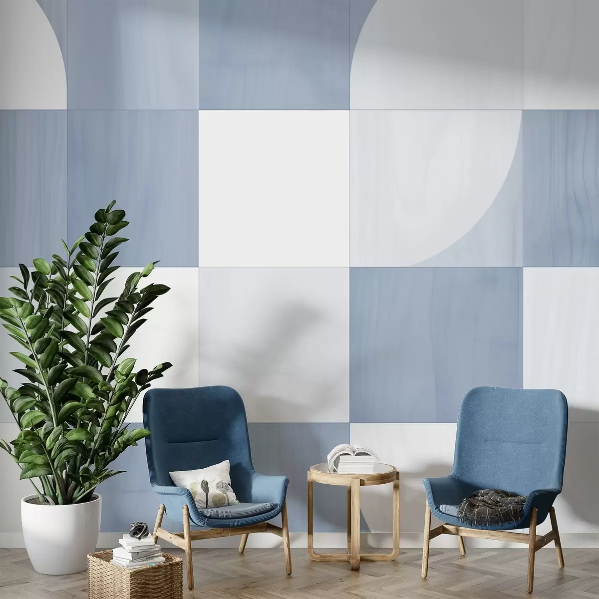 murales de pared Formas geométricas w04179v1