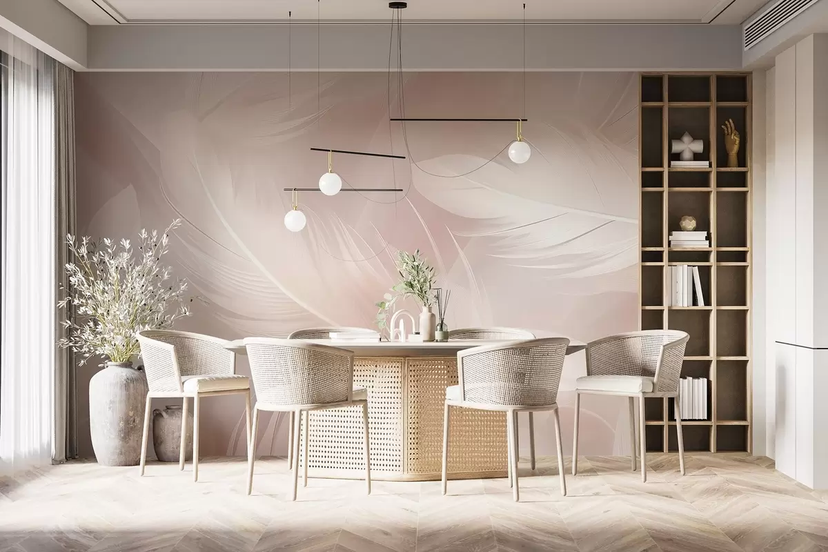 murales de pared Plumas w04182v1