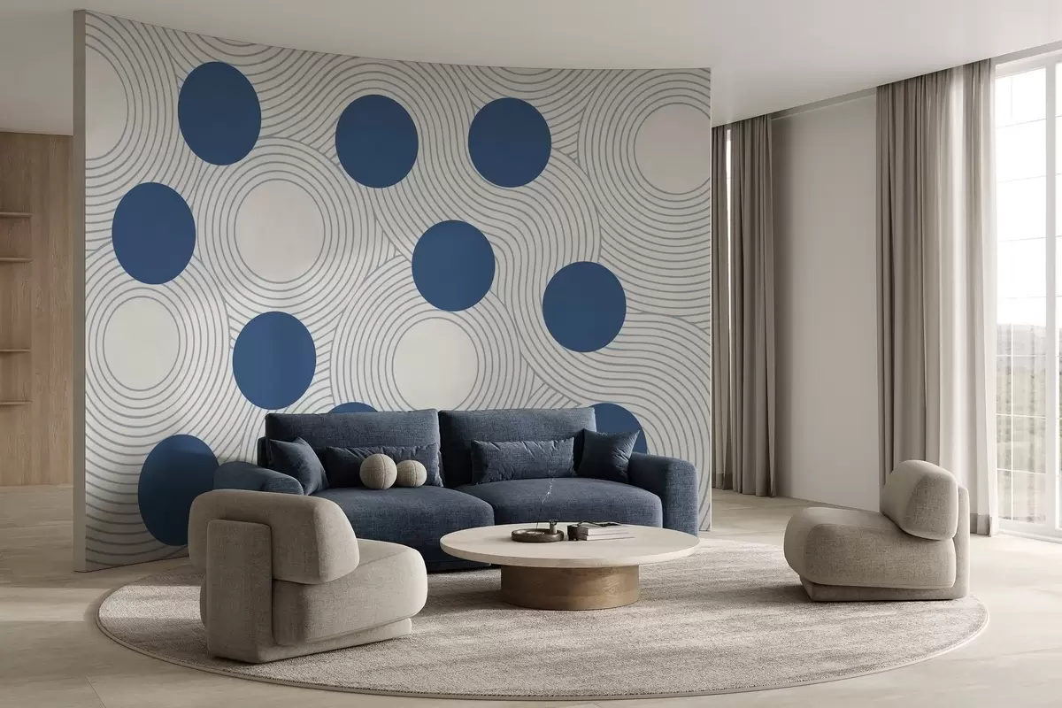 murales de pared Armonía geométrica w04185v3