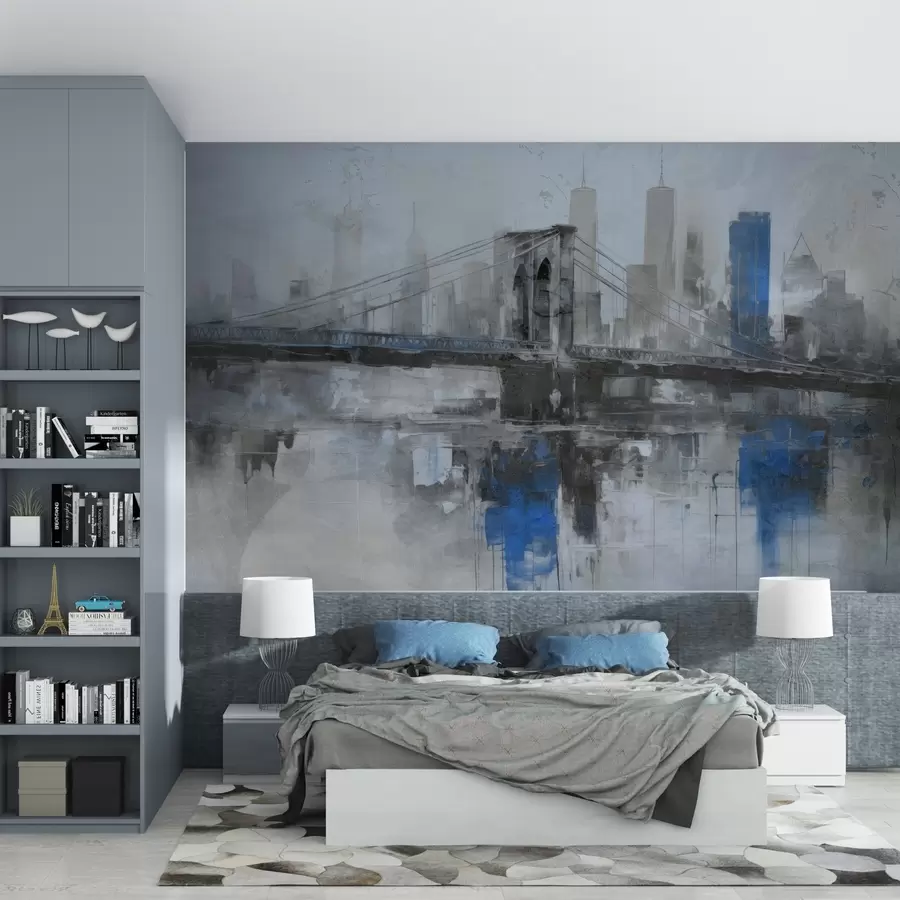 murales de pared Loftscape urbano w04192v1