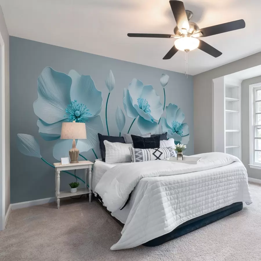 murales de pared Flores gráciles w04248v1