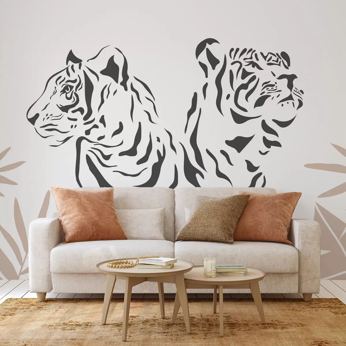 murales de pared Tigres w04294