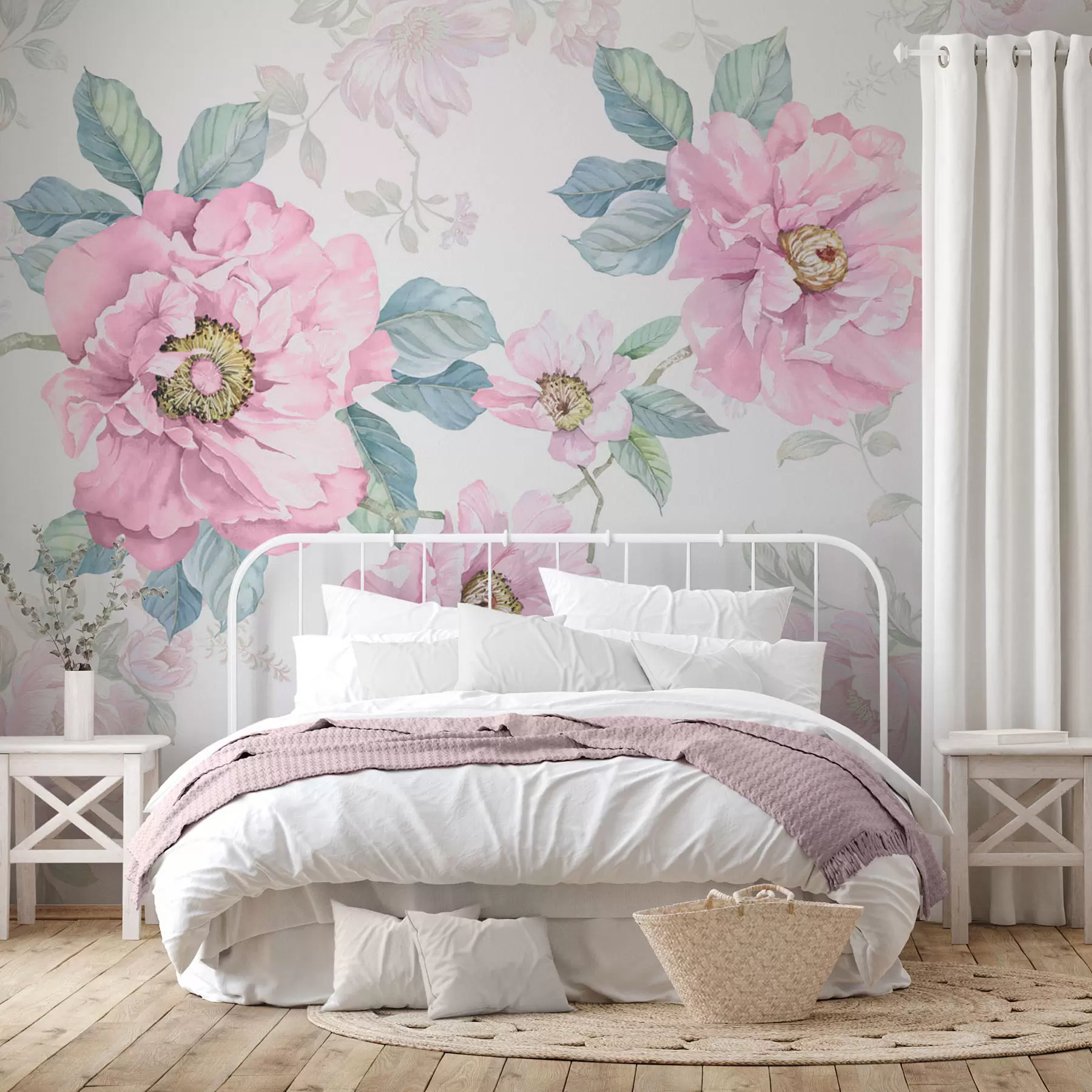 murales de pared Flores en flor w04491