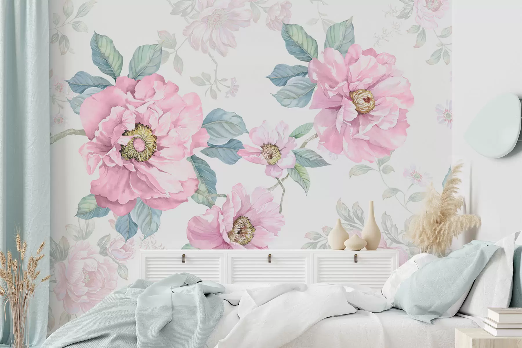 murales de pared Flores en flor w04491