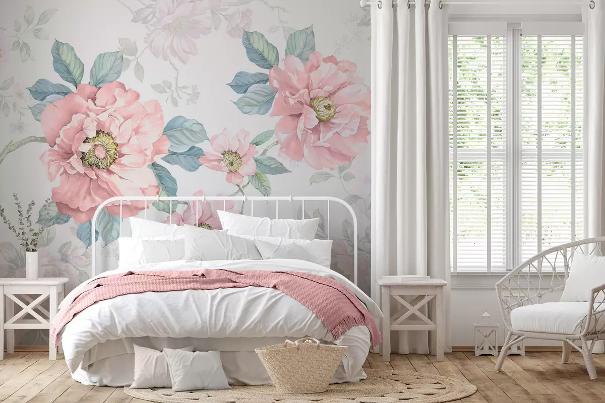 murales de pared Flores en flor w04491v1