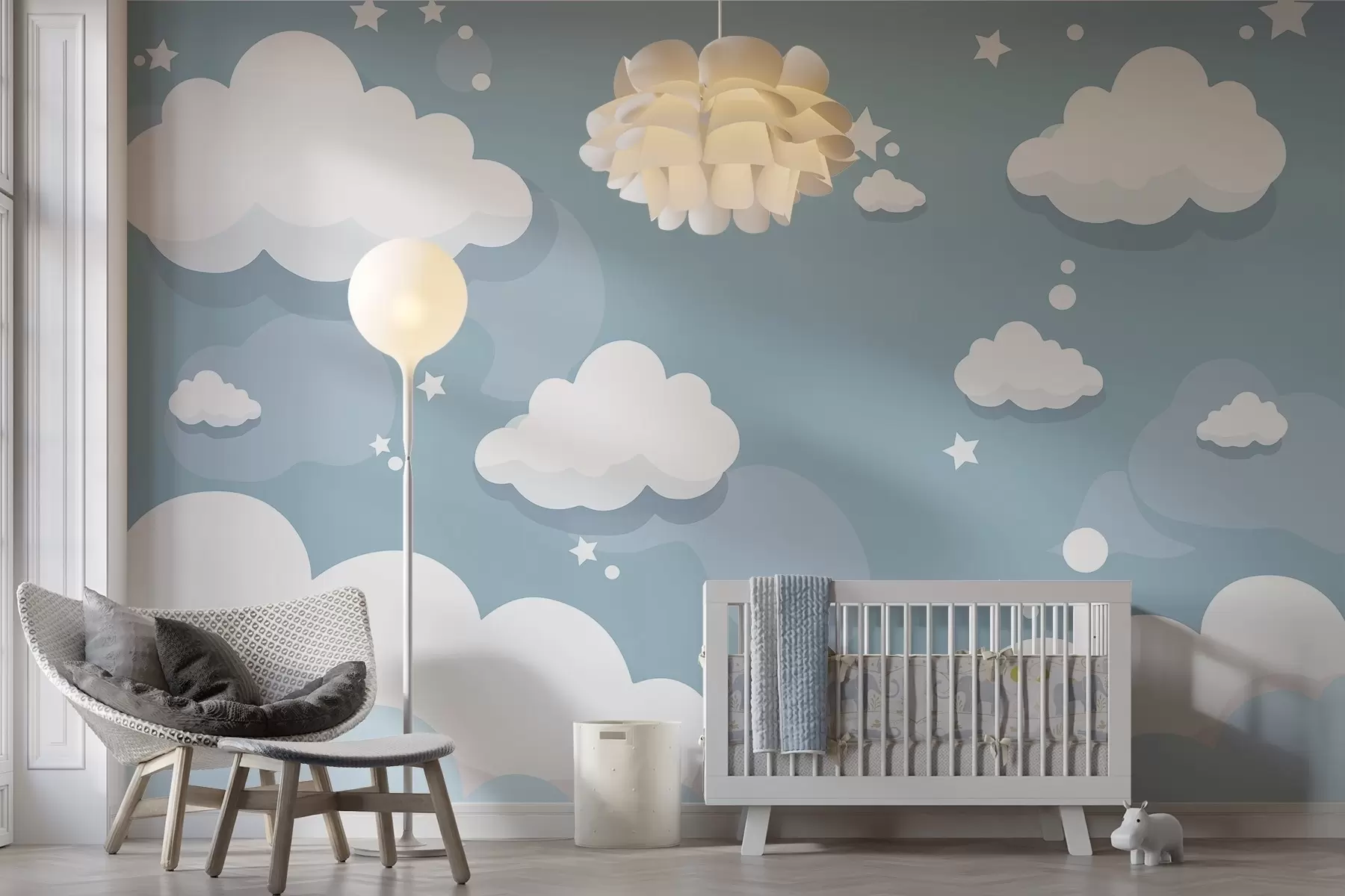 murales de pared Nubes de ensueño w04640