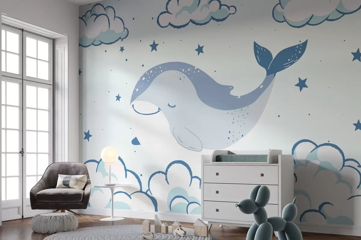 murales de pared Ballena soñadora w04638