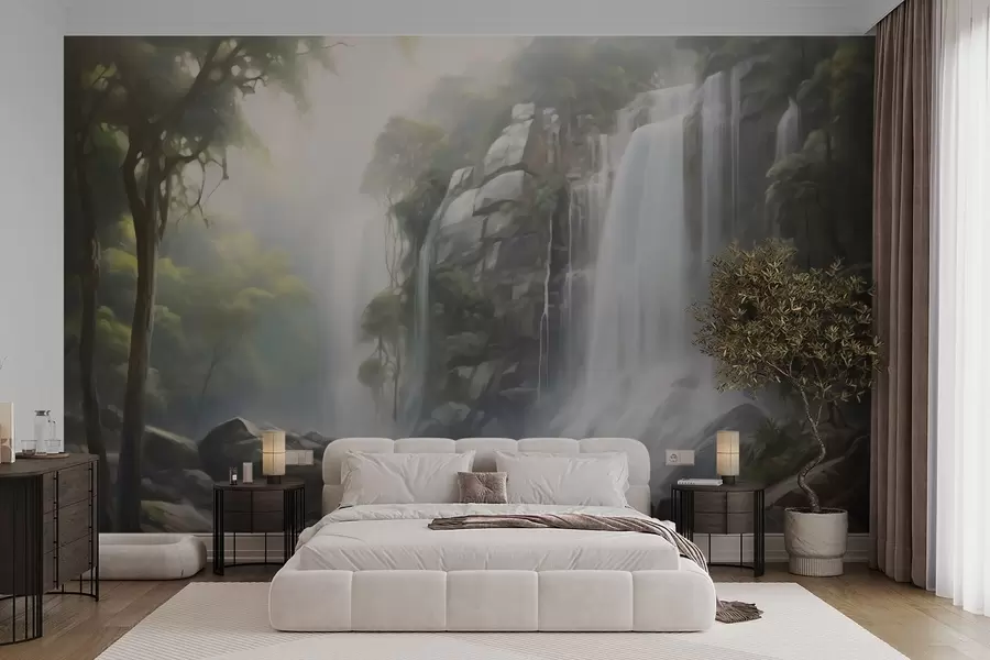 murales de pared Cascada w04721