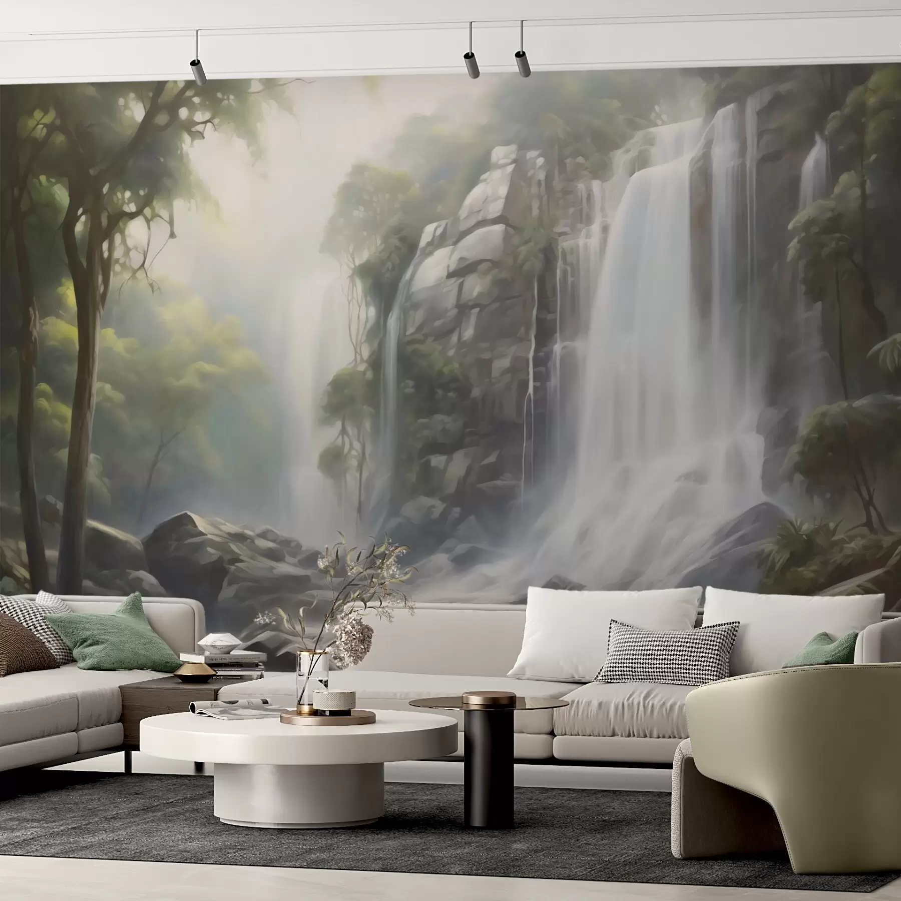 murales de pared Cascada w04721