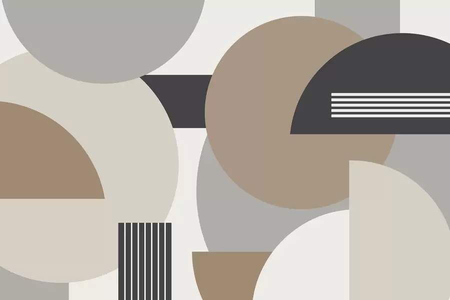 murales de pared Abstracción geométrica w04687