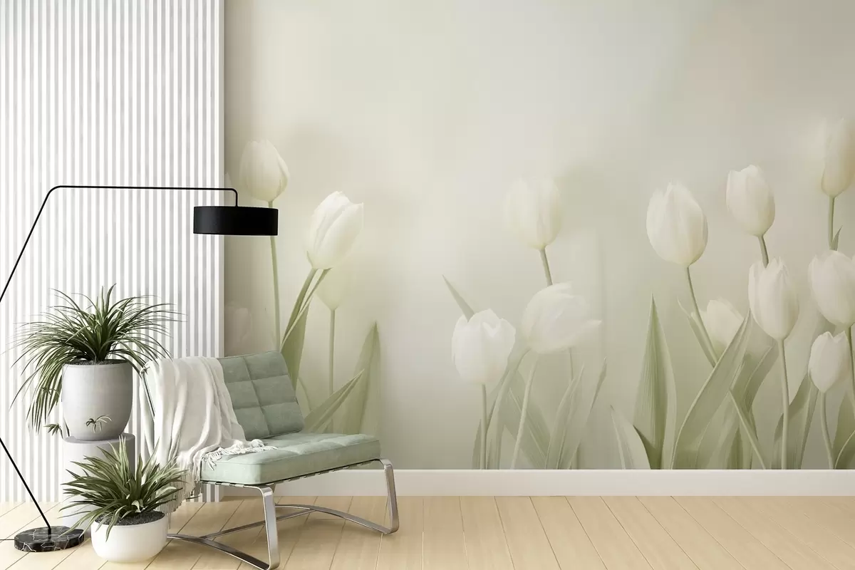 murales de pared Tulipanes w04796