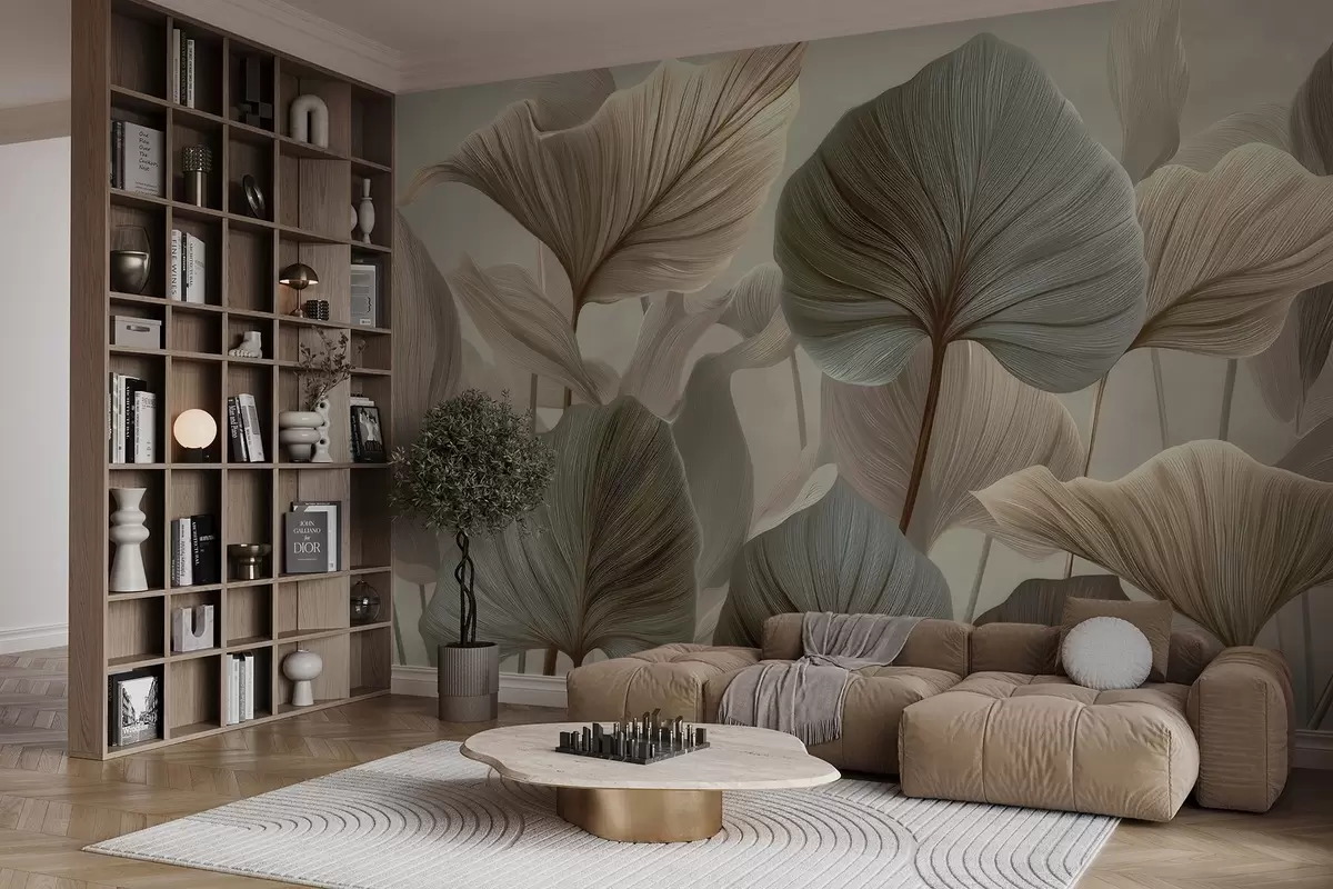 murales de pared Hojas w04848