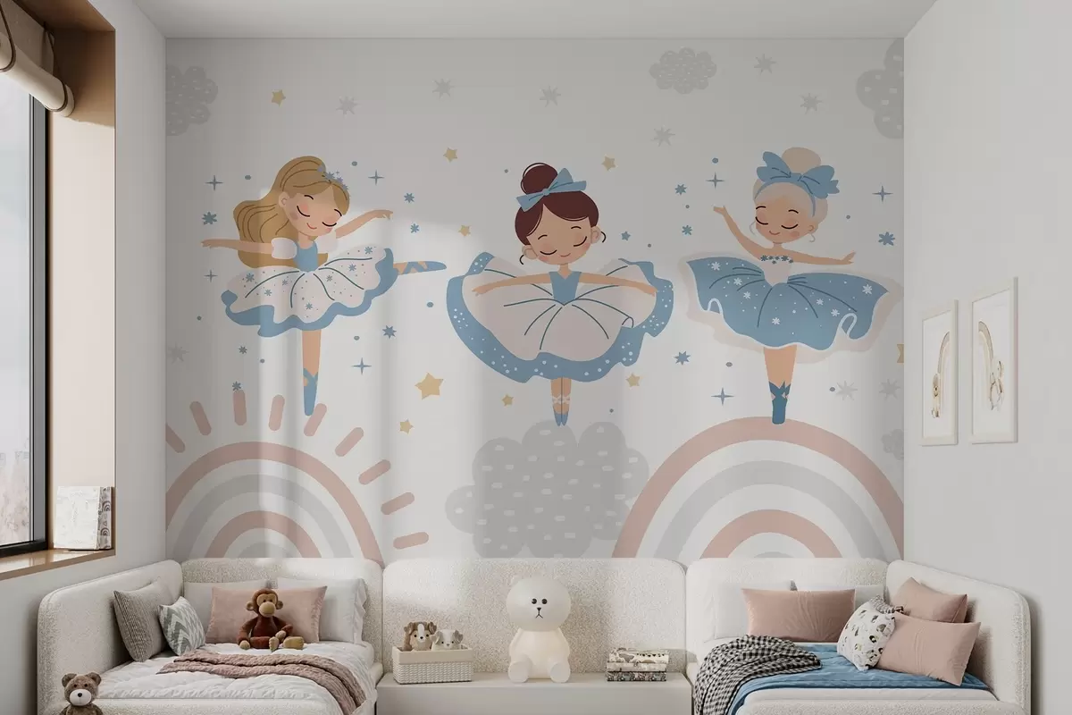 murales de pared Princesas w04864v1