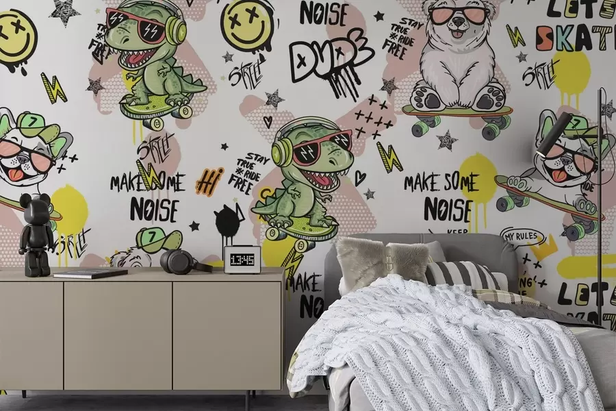 murales de pared Personajes de cuentos de hadas w04940