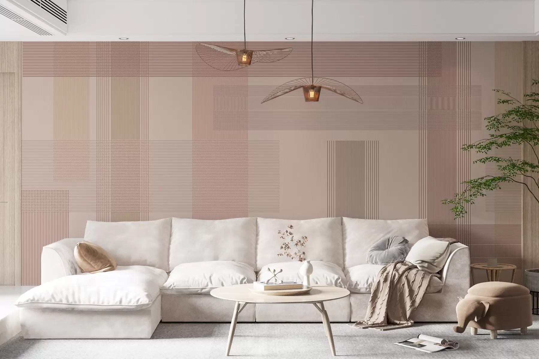 murales de pared Armonía geométrica w05014