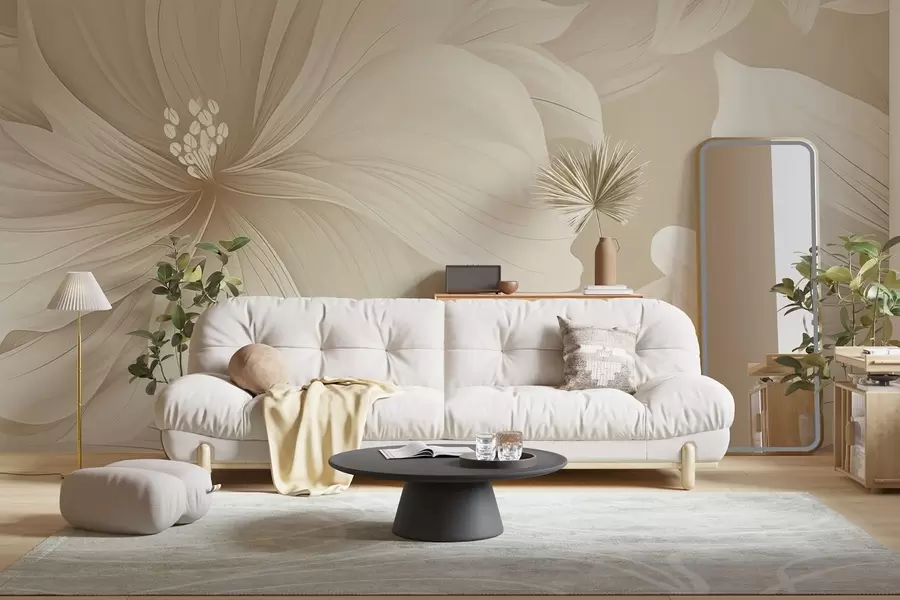 murales de pared Flores fantásticas w04989