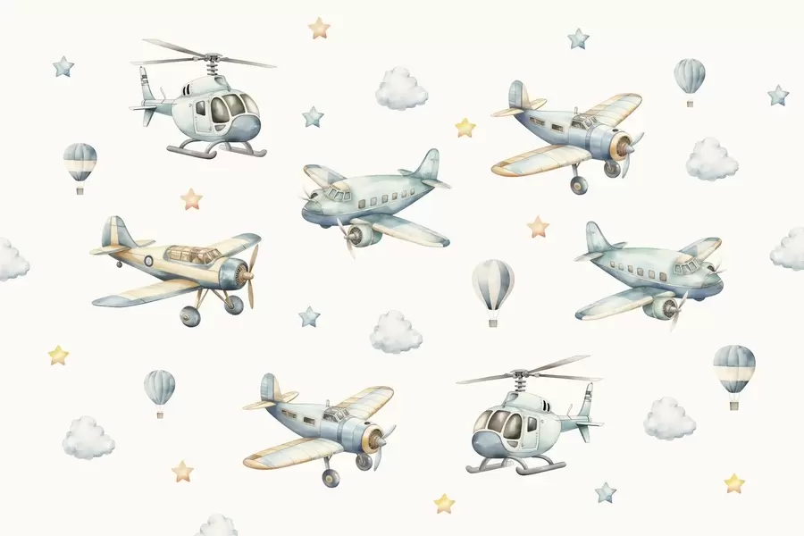 murales de pared Aeronave w05138