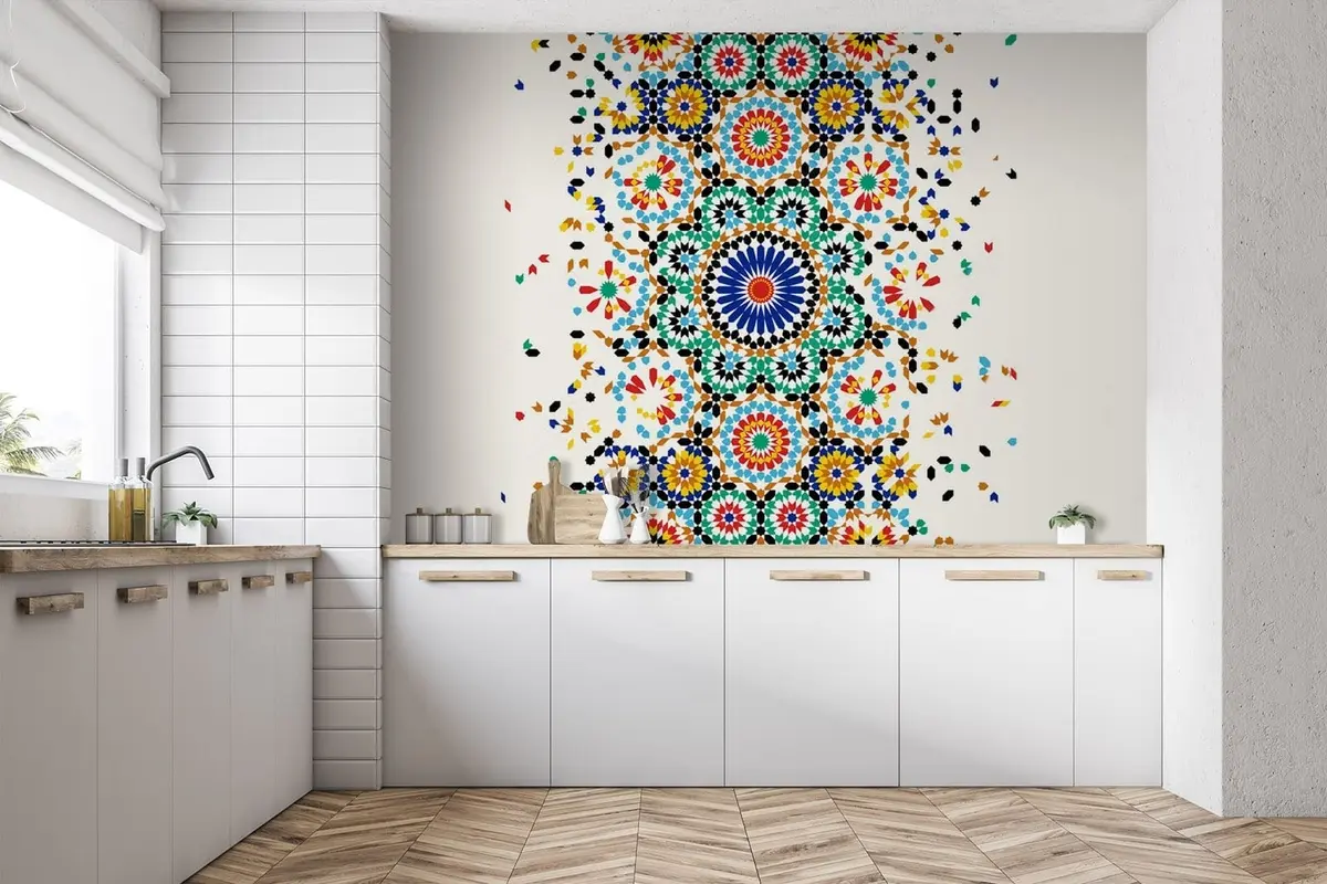 murales de pared Patrón marroquí u71921