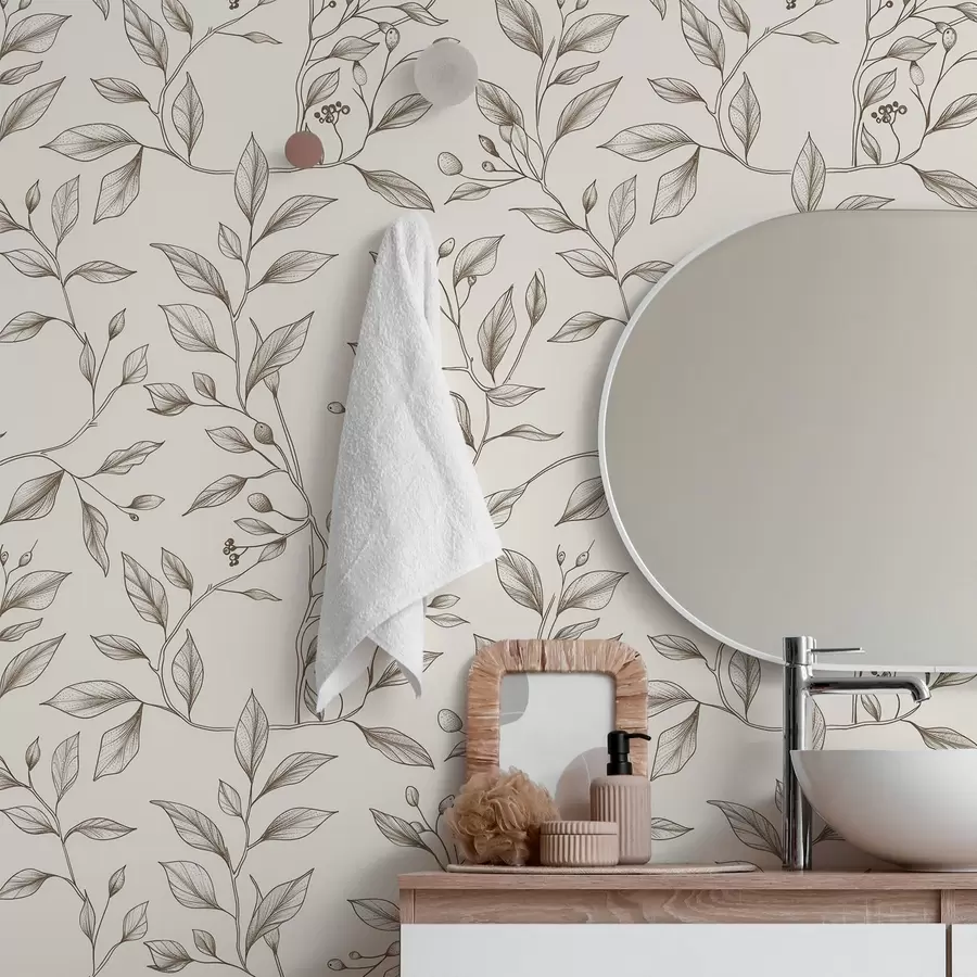 murales de pared Ramas delicadas a01147