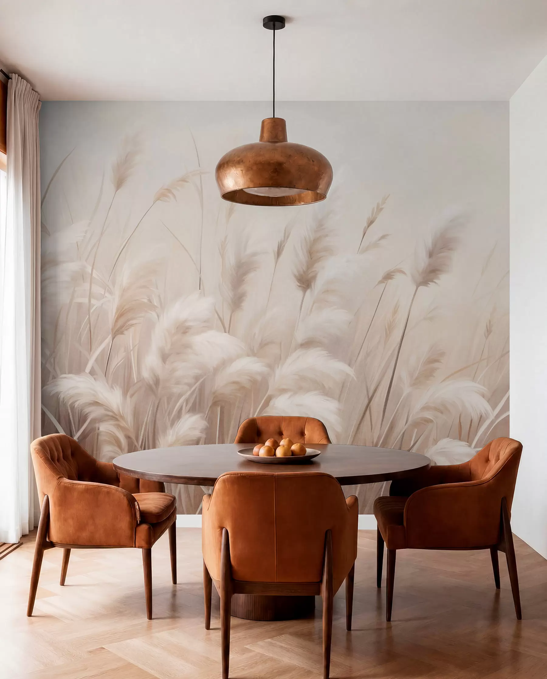 murales de pared Plumeros de la pampa w09637