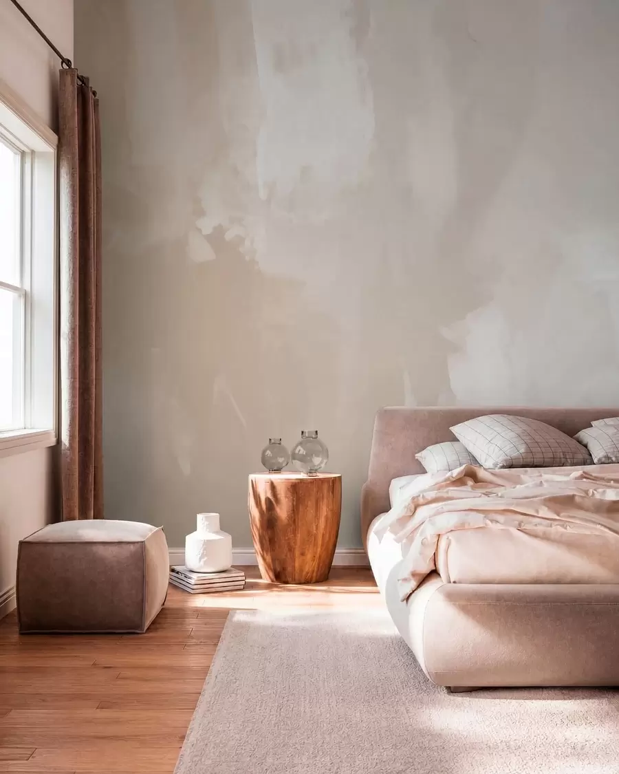 murales de pared Veladuras de yeso claro w05031