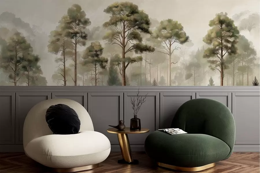 murales de pared Bosque caducifolio w05197