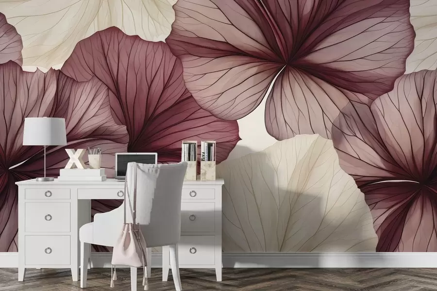 murales de pared Flores a gran escala w05443